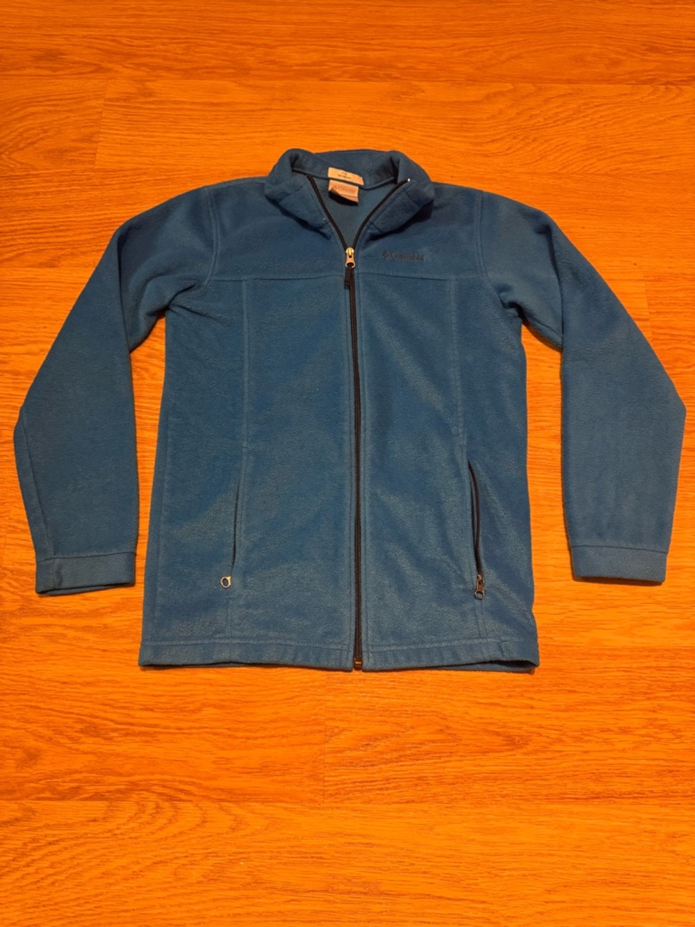 Youth Columbia Blue Full-Zip Fleece Jacket
